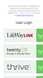 Mobile Screenshot of lifewaylink.com